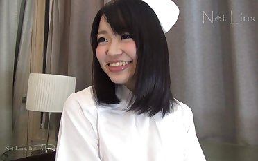 Japanese Asian Dolour Yon Uniform Otoha Kataoka - good-luck piece sexual relations almost creampie cumshot